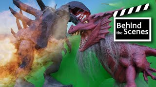 Terragnus vs Dragon | Behind the Scenes