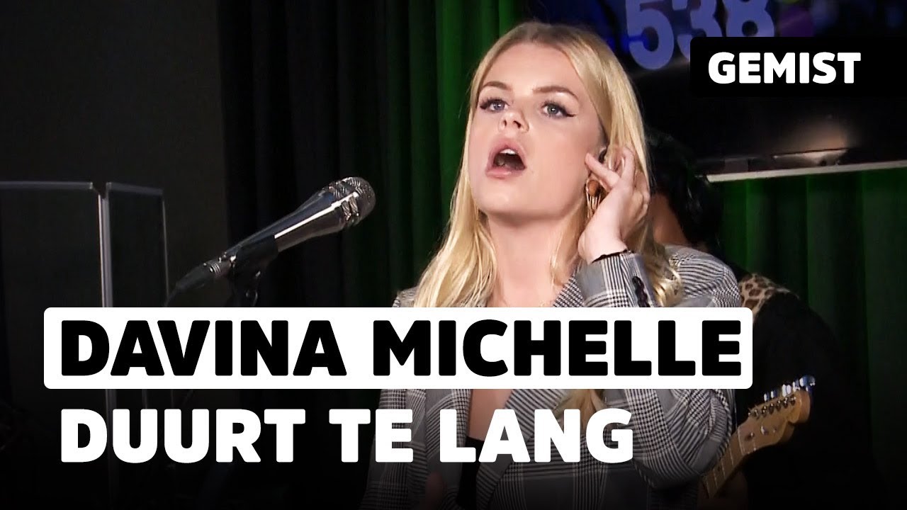 Davina Michelle - Duurt te lang | Live in De Coen & Sander Show
