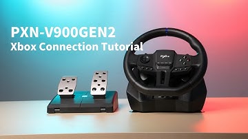 PXN V900 GEN2 Gaming Steering Wheel & Xbox Connection Tutorial. #pxn #tutorial #steeringwheel