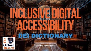 Inclusive Digital Accessibility