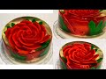 Técnica de gelatina 3D Rosa 🥀
