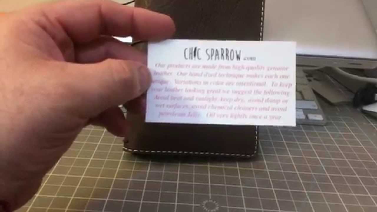 Chic Sparrow YouTube