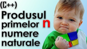 Algoritmul pentru Produsul primelor n numere naturale in C++ Codeblocks | Tutorial in romana