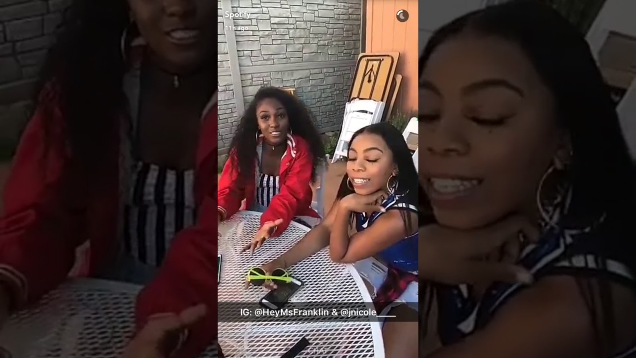  TLC Takeover Spotify Snapchat on "Way Back" video shoot