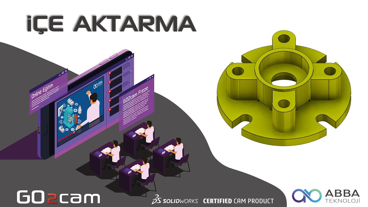 Bu videomuzda Freze modülün de katı modelin içeri nasıl aktarılacağı gösterilmiştir.

00:00 Giriş
00:12 Dosya aktarımı 
00:27 Konumlandırma
00:51 Kütük oluşturma
01:48 Orjin noktası belirleme

HAKKIMIZDA

En yeni iletişim ve bilgisayar teknolojilerini kullanarak müşterilerine dünya standartlarında çözümler sunmak” ilkesiyle yola çıkan Abba Teknoloji, Dünya ve Türkiye’ye, yenilikçi çözümler sunmak için kurulmuştur.

Abba Teknoloji; Go2cam Türkiye Distribütörü, CAD/CAM/CAE sektöründe uzmanlaşmış bir şirkettir.

Abba Teknoloji; Türkiye’nin dört bir yanında yer alan müşterilerine deneyimli personeliyle hizmet vermektedir.


MİSYONUMUZ
Abba Teknoloji, tasarım ve ürün geliştirme döngüsünü geliştirmek ve yönetmek için tüm dünyanın takip ettiği stratejileri Türkiye’ye uyarlamak, her geçen gün kaliteyi ve hizmeti yükselterek müşterilerine daha fazla katma değerler sağlamayı misyon edinmiştir.


VİZYONUMUZ
Abba teknoloji olarak müşterilerimize yenilikçi ve inovatif çözümler sunmak.

Abba Teknoloji website: https://www.abbateknoloji.com/

Bizi Takip edin!
Facebook: https://fb.me/abbateknoloji
Twitter: https://twitter.com/abbateknoloji
Linkedin: https://www.linkedin.com/company/abbateknoloji
Instagram: https://www.instagram.com/abbateknoloji