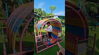 Ketagihan Naik Hamster Wheels‼️🤣 #shorts #playground #trending #viral #fyp