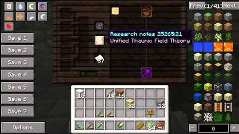 Thaumcraft 3  - Unified Thaumic Field Theory :) Let