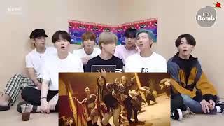 BTS REACTING TO MAMAMOO - AYA OFFICIAL M/V (FAKE REACTION)