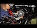 How to Remove | Inspect | Install Drive Belt on Kawasaki Teryx KRX 1000 | Maintenance Matters