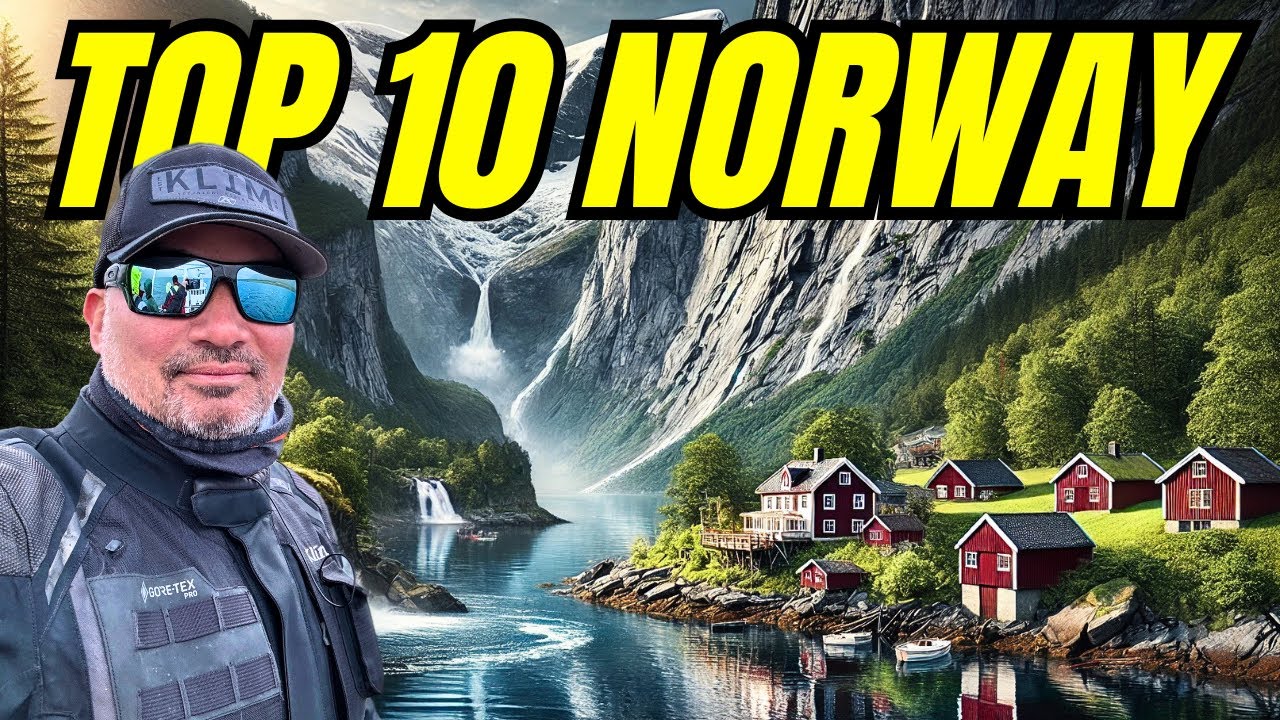 TOP 10 EPIC MOTORCYCLE ROADS & Highlights in NORWAY You Can’t Miss!