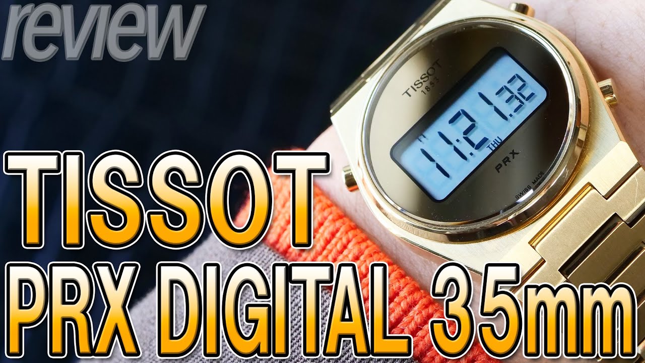 レトロフューチャーなおしゃれ時計！TISSOT ティソ PRXデジタル 35mm