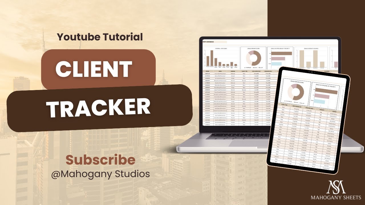Client Tracker Tutorial | Client Database Task and Communication ...