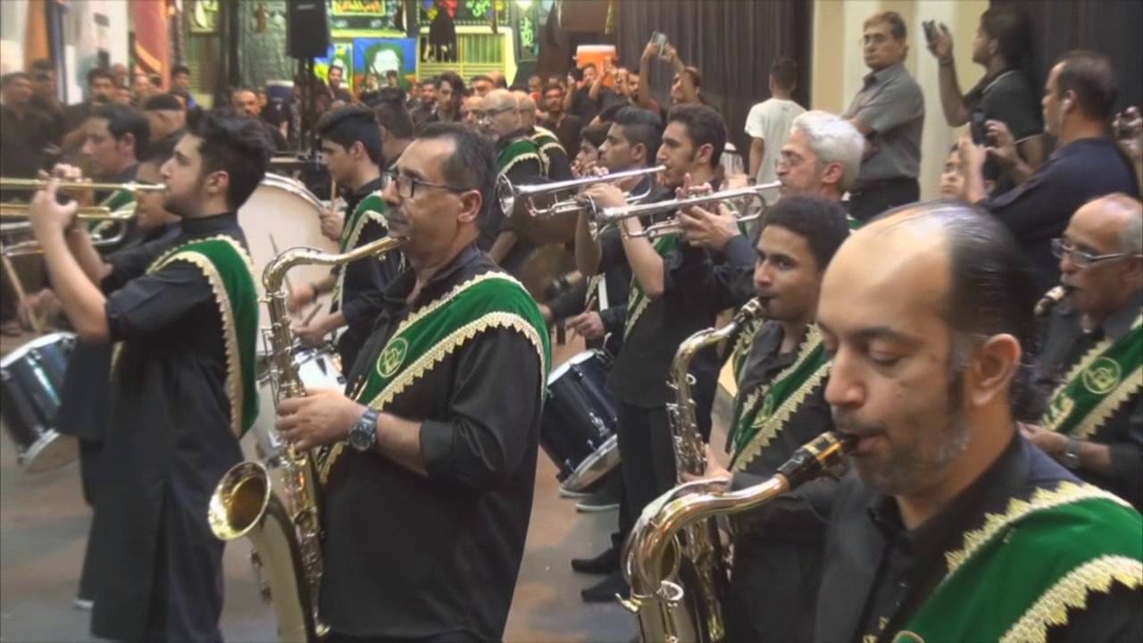 مشاهد من مواكب عزاء ليلة سابع محرم 1438 في العاصمة البحرينية المنامه #البحرين