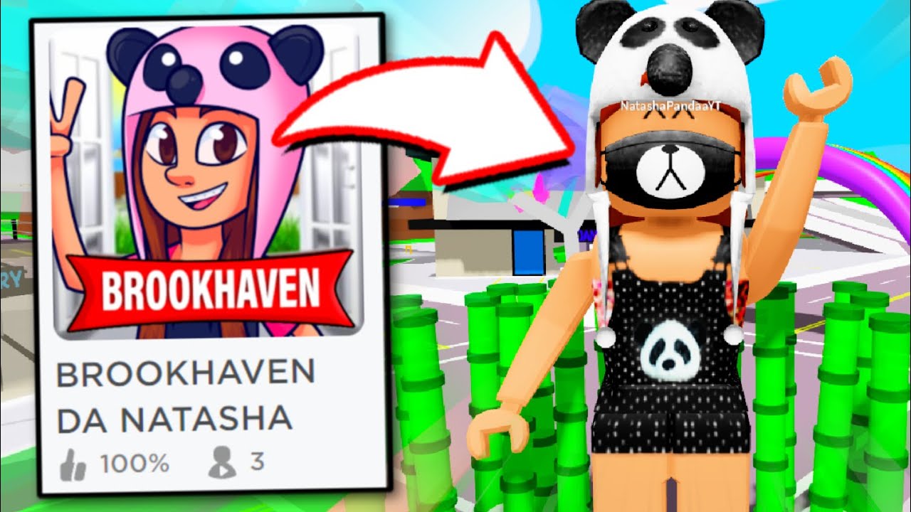 Eu CRIEI um BROOKHAVEN do ET DOIDO! (Roblox) 