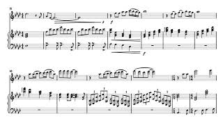 Sound of Silence Flute solo (sheet music) (Disturbed)