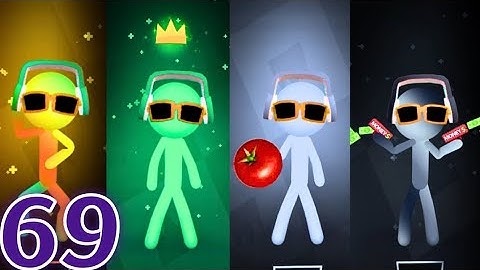 Stickman Party 1234 Player - Gameplay Walkthrough Part 69 - Tournament Mode (iOS, Android)