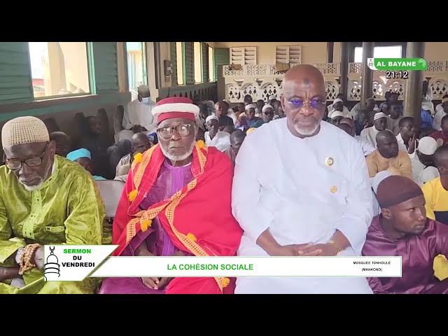 Sermon du vendredi à la Mosquée de Tonhoulé ( Mankono ) : La cohésion sociale