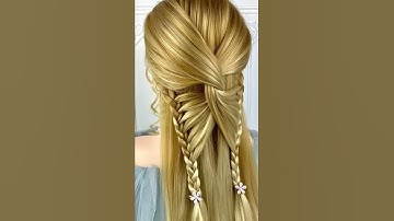 Hướng Dẫn Tết Tóc Đẹp Đi Chơi - Đi Tiệc Dễ Làm #shorts .130 #ngọcuyênn #tettocdep #buitoc