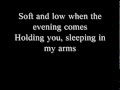 Tracy Chapman - Sing For You - Lyrics