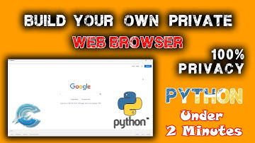 Build a Custom Web Browser using #Python in Under 2 Minutes #CodeLSC #CustomBrowser