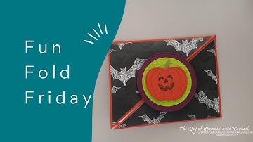 Fun Fold Friday-Double Triangle Open Card