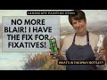 The fix for fixatives pastel tip and demo for using workable fixative in a marsh painting