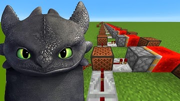 How to Train Your Dragon - Test Drive | Minecraft Note Block Cover!