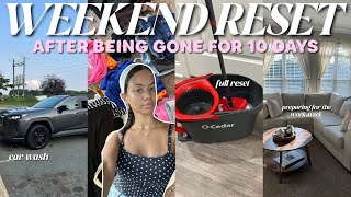 WEEKEND RESET ✦ | post vacation, shopping haul, cleaning, laundry, & life updates!