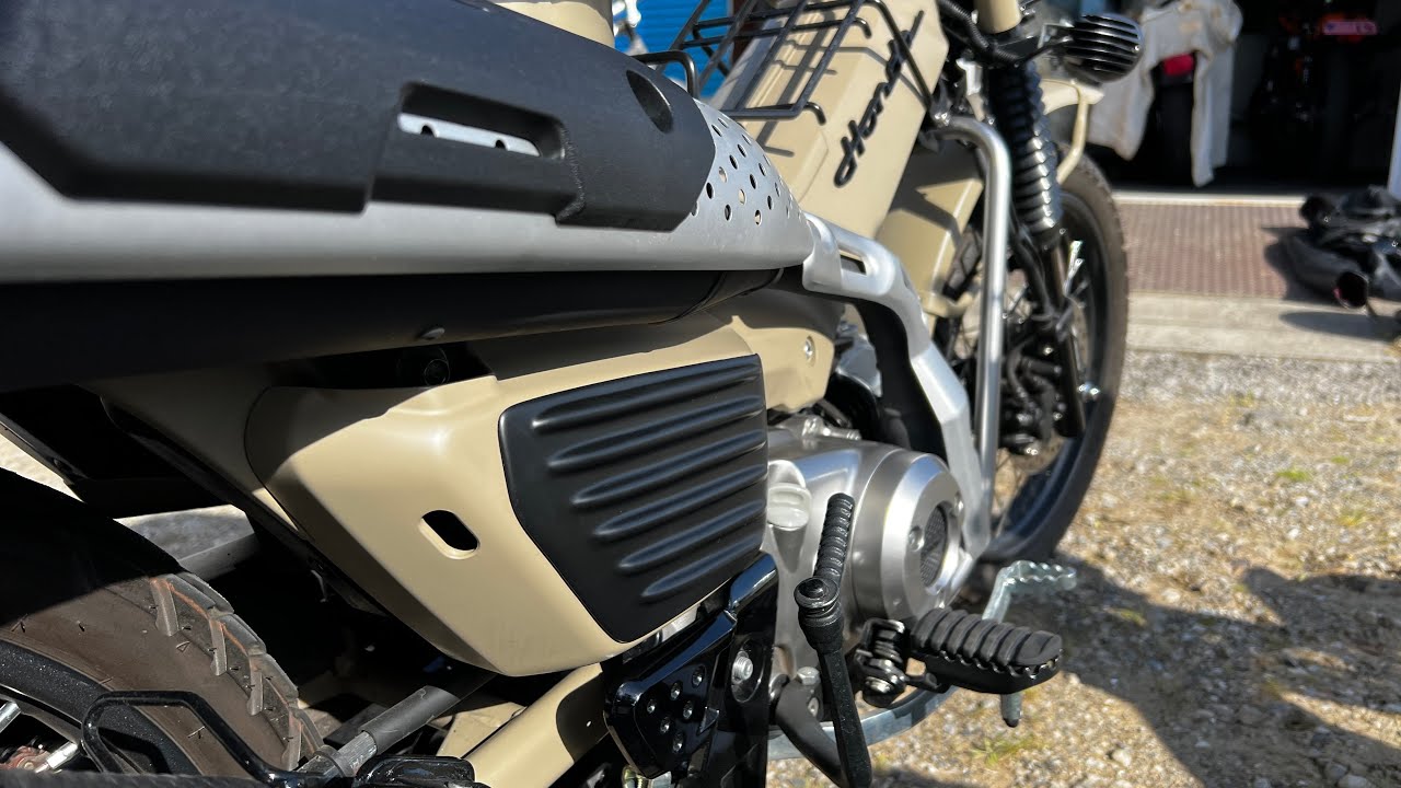 ホンダ ハンターカブ CT125 センターキャリア＆タンク型カバー
