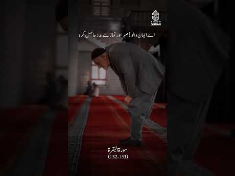 Surah Al-Baqarah 152-153 | #quran #viralvideo
