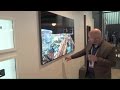 Samsung flush-mount fiber optic cable | CES 2017 | Crutchfield video