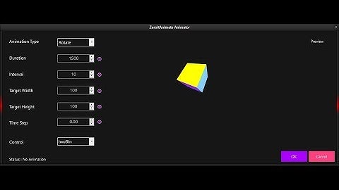 C# - UI Animation Editor - Zeroit Dev Winforms Animator Transition Control  - Visual Studio