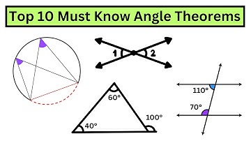 Top 10 Most Important Angle Theorems
