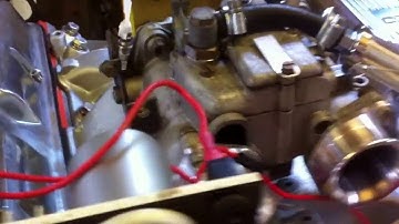 Rover V8 running a sidedraft Solex 40ADDHE.