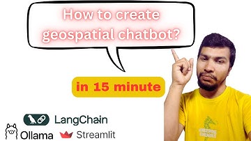 Chatbot using Ollama, Streamlit and Langchain | GeoDev