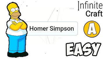 Hoe maak je HOMER SIMSON in Infinite Craft (GEMAKKELIJK) | Hoe maak je Homer Simson in Infinite C...