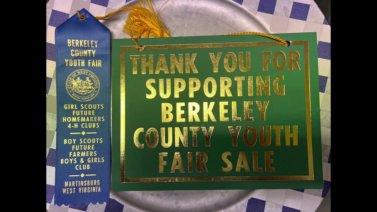 Berkeley County Youth Fair Swine Show (8.8.2023) YouTube