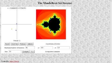 Visualizing mandelbrot sequences and set