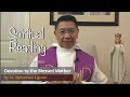 "DEVOTION TO THE BLESSED MOTHER"  Spiritual Reading with Fr. Bing