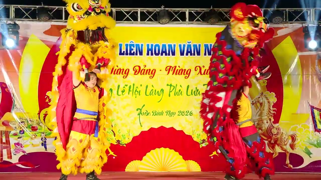 ĐÊM LIÊN HOAN VĂN NGHỆ CHÀO MỪNG LỄ HỘI TRUYỀN THỐNG LÀNG PHÙ LƯU THƯỢNG XUÂN 2026