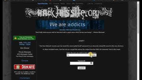 Hack This Site - Basic Mission Level 7