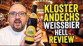 Better Than Weihenstephaner?! 🤯 Kloster Andechs Weissbier Hell Review 🍺