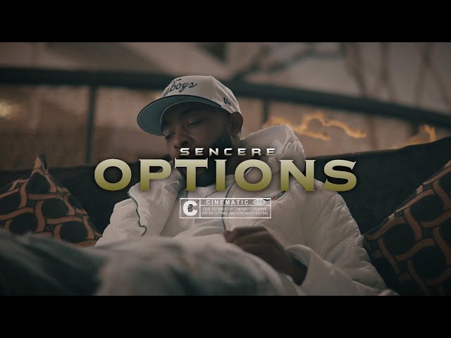 Sencere - Options (Official Music Video) [🎥 by @CBCinemas] class=