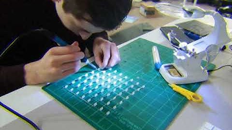 FINISHING MY 8X8X8 LED CUBE