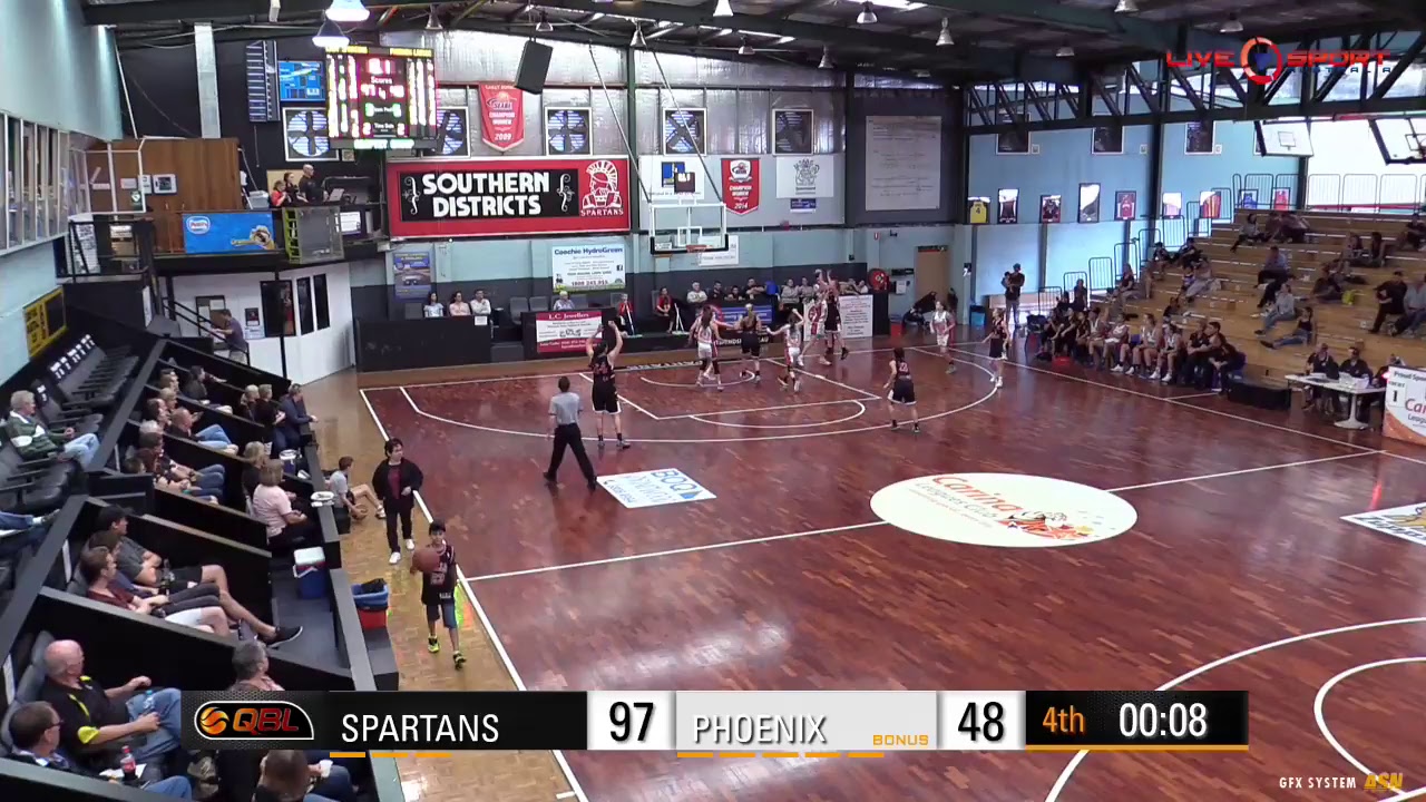 Sunshine Coast Phoenix at Brisbane Spartans Women's QBL 2017