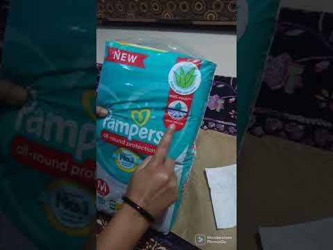 Pampers Pants Unpacking| Babies Diapers| Kids Care