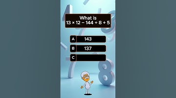 Can You Solve This Math Quiz Without any Mistake? #quickmindtest #mathquiz
