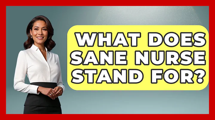 What Does SANE Nurse Stand For? - Nursing Knowledge Exchange