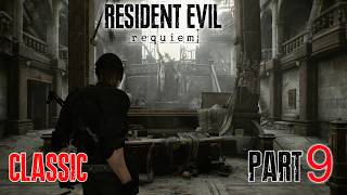 RACCOON CITY POLICE DEPARTMENT 🧟 RESIDENT EVIL REQUIEM Classic Gameplay Walkthrough 🧟 Part 9