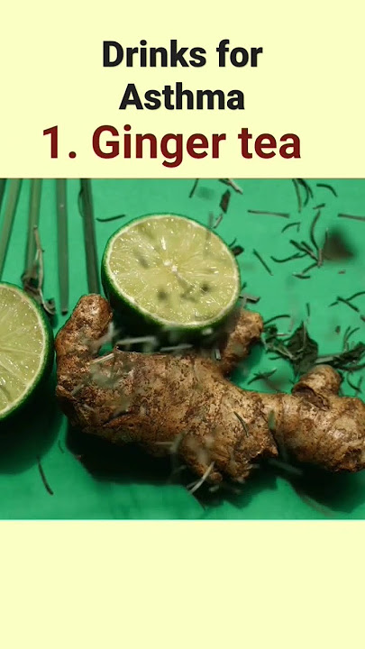 Top 5 drinks for asthma|  #health #breathing